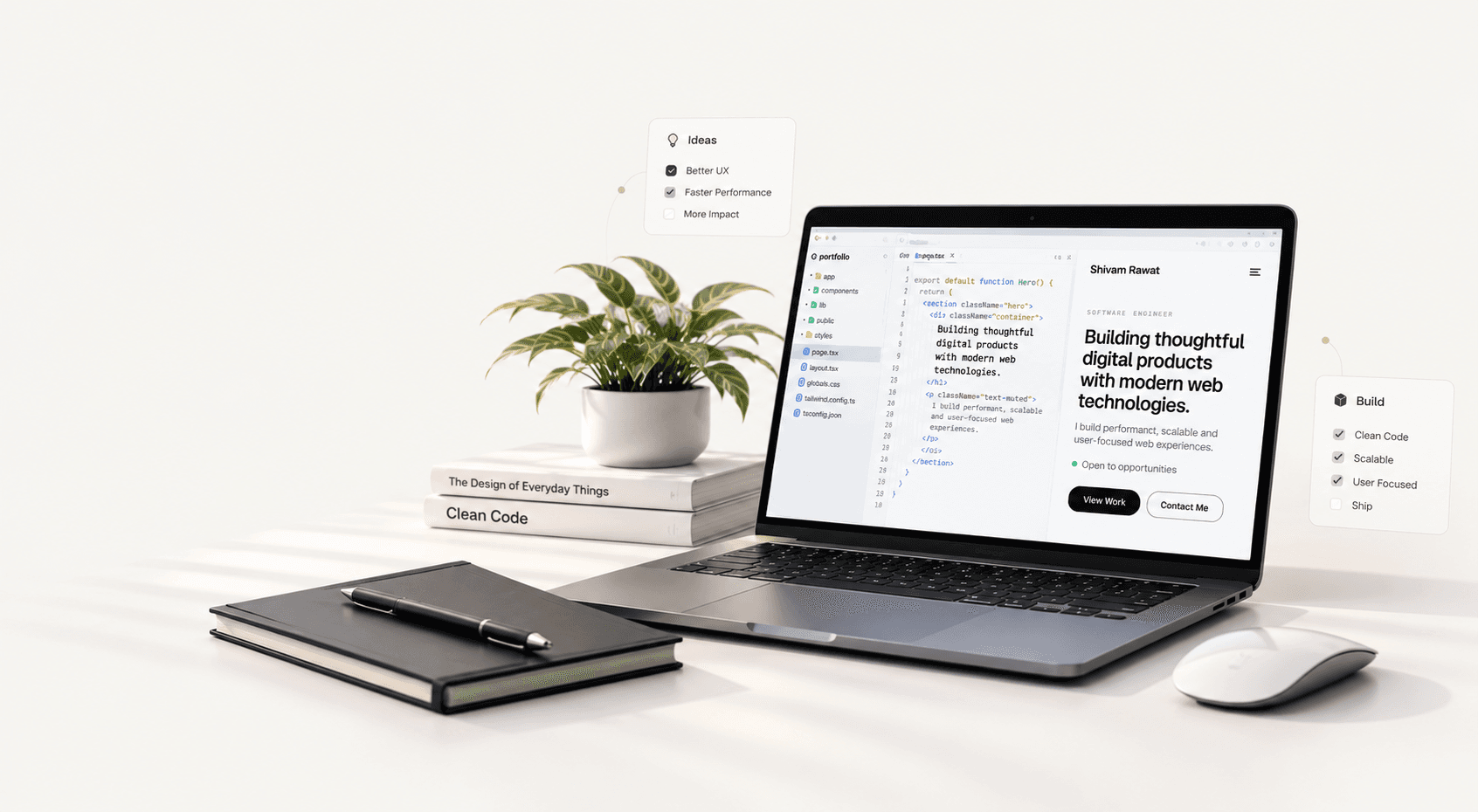 Workspace illustration for light theme